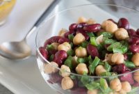 Classic Three Bean Salad Recipe with Tangy Vinaigrette