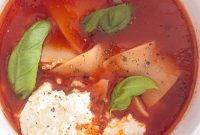 One-Pot Lasagna Soup Recipe for Cozy Weeknights