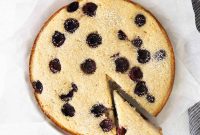 Moist Cherry Ricotta Cake Recipe