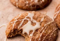 Apple Cider Cookies Recipe with Cinnamon Glaze