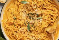 Creamy Pumpkin Pasta Sauce Recipe