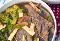 Chinese Style Beef and Broccoli Soup