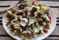 Wedge Inspired Baked Potato Salad Recipe