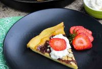 Keto Chocolate Macadamia Dutch Baby Pancake Recipe