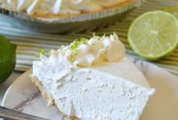 No-Bake Margarita Pie Recipe with Tequila-Lime Filling