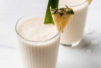 Pina Colada Smoothie Recipe with Pineapple and Coconut