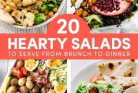 20 Hearty Salad Recipes to Boost Energy and Keep You Fueled