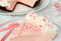 Candy Cane Peppermint Fluff Pie Recipe