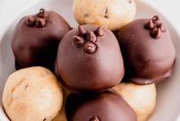 No-Bake Chocolate Chip Cookie Dough Truffles