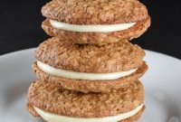 Gluten-Free White Chocolate Oatmeal Sandwich Cookies Recipe