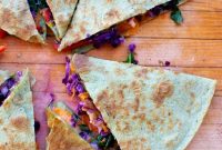 How to Make a Rainbow Vegetable Quesadilla