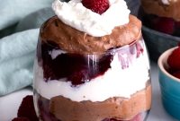 How to Make Raspberry Chocolate Mousse Trifle