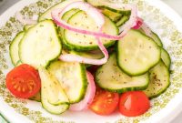 Zesty Cucumber and Tomato Salad Recipe