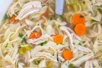Homemade Slow Cooker Chicken Noodle Soup