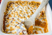 Southern Sweet Potato Casserole with Pecan Streusel