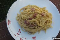 Beer and Bacon Carbonara Recipe from Cheese Curd in Paradise