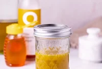 Homemade White Balsamic Vinaigrette
