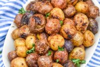 Crispy Roasted Potatoes with Mayonnaise