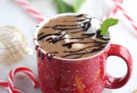 Cozy AIP Peppermint Hot Cocoa Recipe (Paleo) and Waiting Well