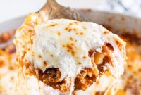 One-Pan No-Bake Skillet Lasagna Recipe
