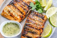 Zesty Cilantro-Lime Grilled Salmon Recipe