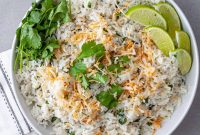 Fragrant Coconut Cilantro Rice Recipe