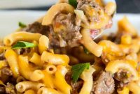 One-Pot Homemade Cheeseburger Macaroni Recipe