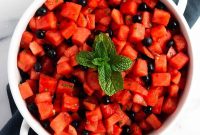 Refreshing Watermelon Salad with Mint and Feta