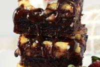 Strawberry Cheesecake Swirl Brownies Recipe