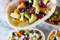 No-Cook Taco Salad Recipe in Tortilla Bowls