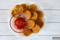 Crispy Keto Zucchini Chicken Nuggets