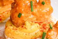 Cajun Firecracker Shrimp Deviled Eggs Recipe