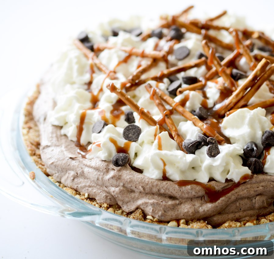 chocolate mousse pie 035