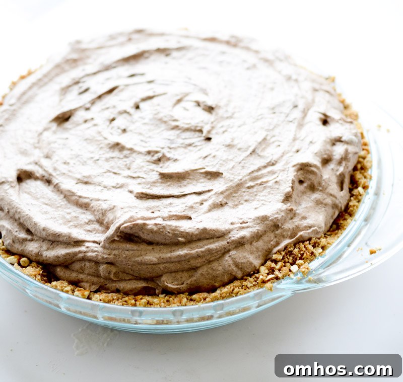 chocolate mousse pie 017