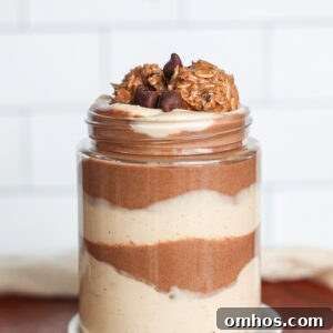Chocolate chia mousse