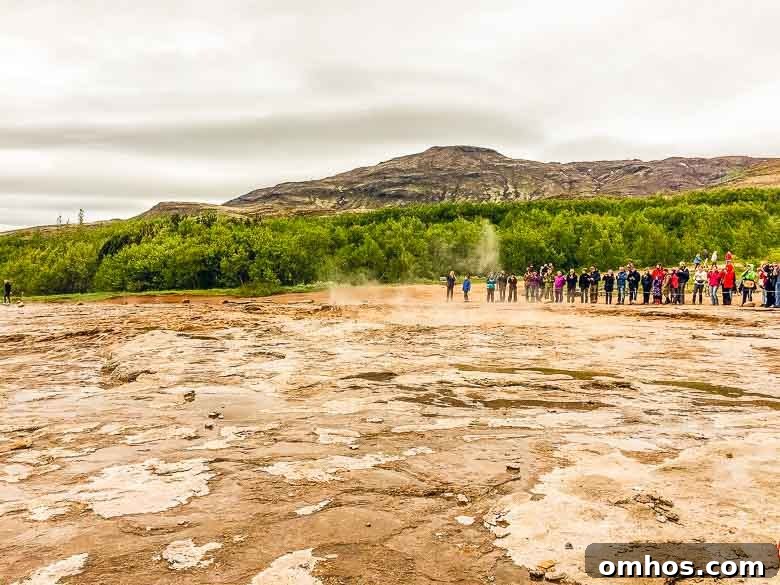 Iceland South Coast and Golden Circle: Day Trip Itinerary 15 Geysir Geyser Iceland South Coast Golden Circle