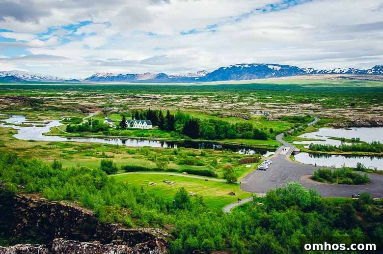Iceland South Coast and Golden Circle: Day Trip Itinerary 7 Thingvellir National Park Iceland Panorama South Coast Golden Circle