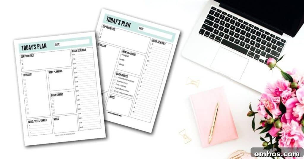 free planning printable