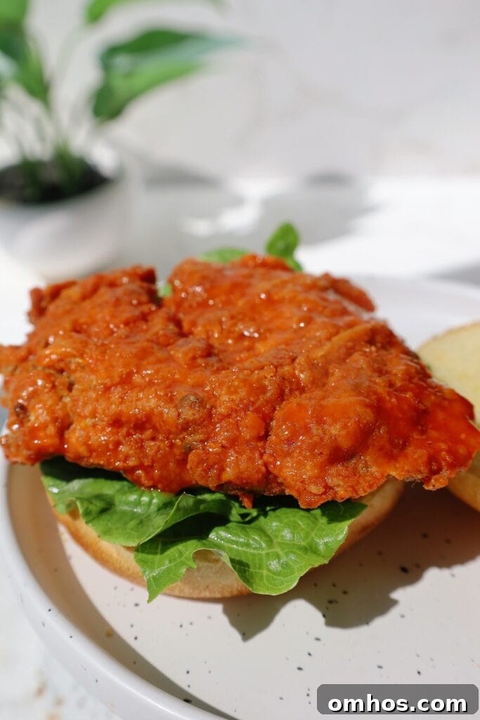 Buffalo-Style Vegetarian Burger with Oyster Mushrooms 5 img 11648 4
