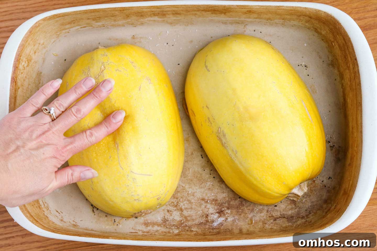 Testing squash doneness Testing squash doneness