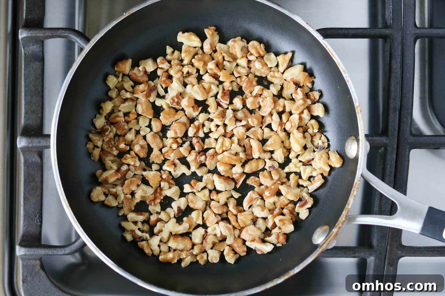 Toasting walnuts Toasting walnuts