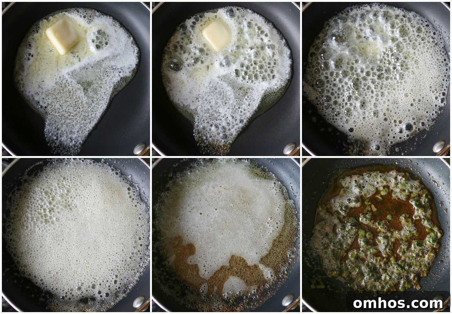 Browned butter collage Browned butter collage