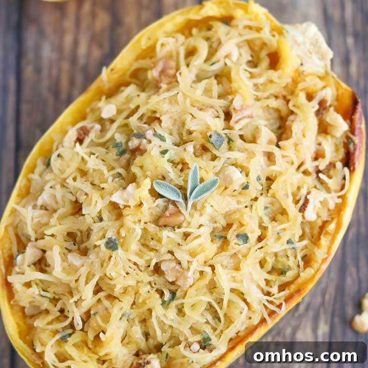 Final plated spaghetti squash Final plated spaghetti squash