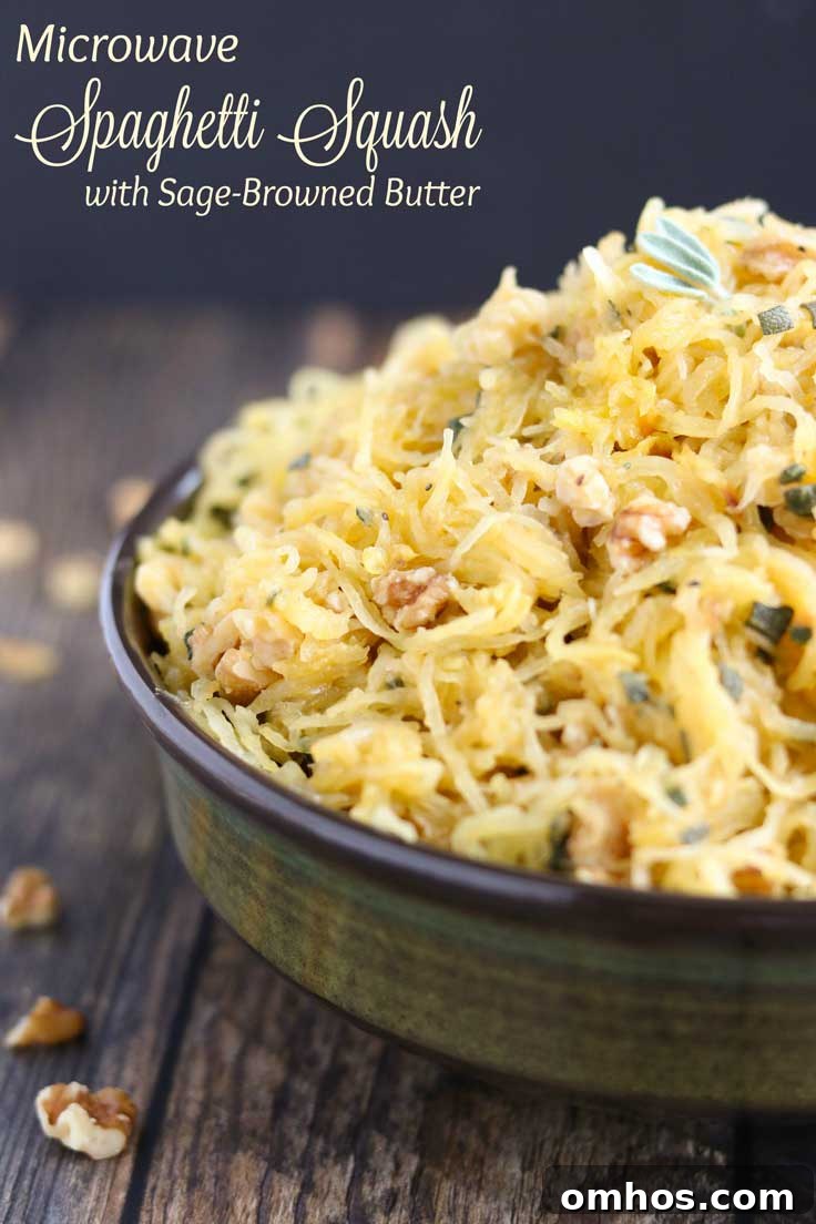 Microwave Spaghetti Squash side view Microwave Spaghetti Squash side view