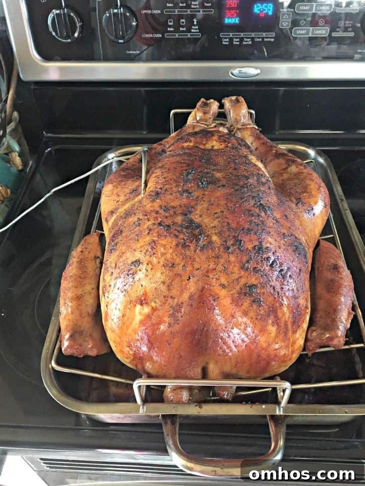 The perfect roasted turkey