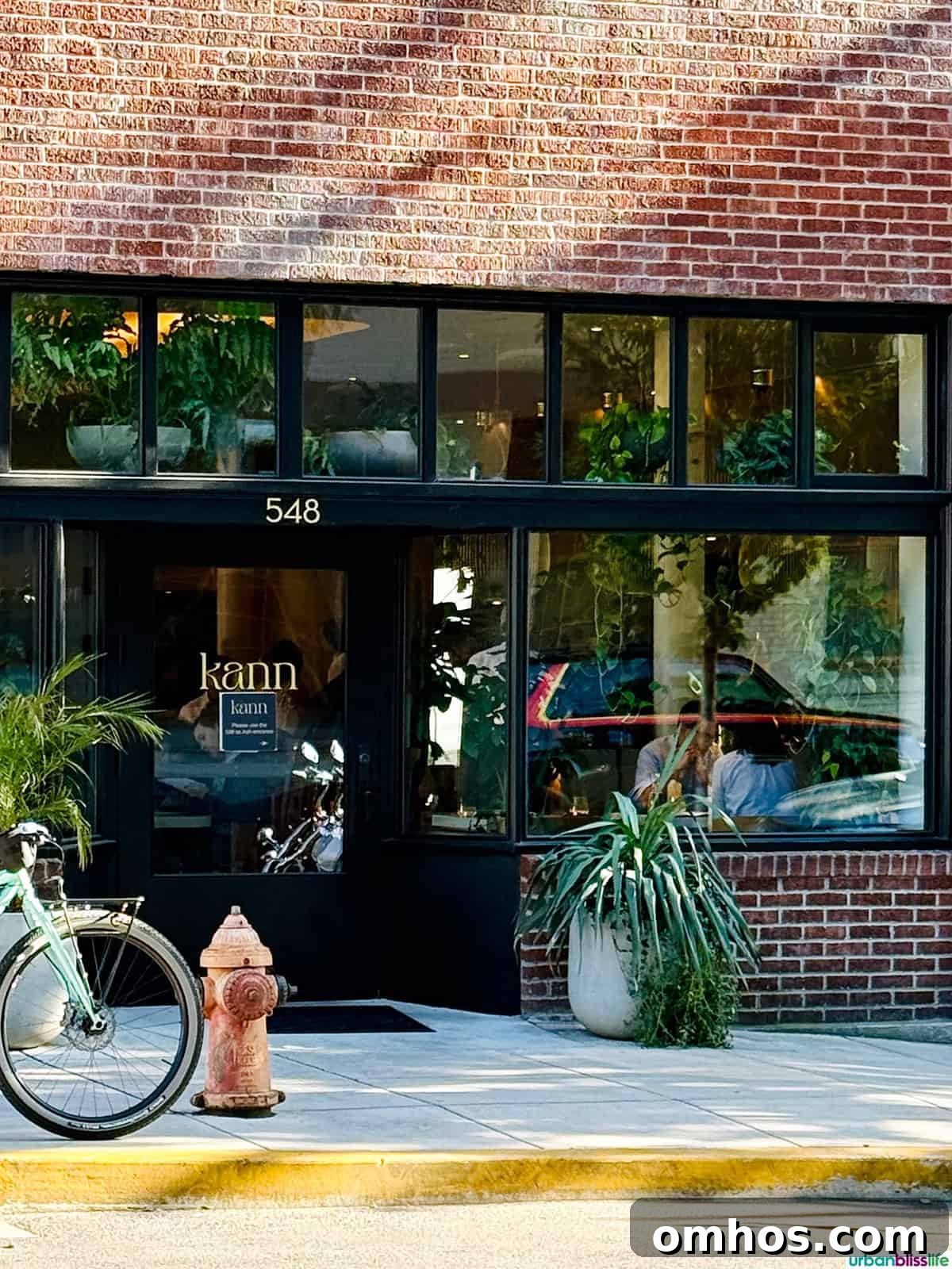 exterior of Kann restaurant in Portland, Oregon.