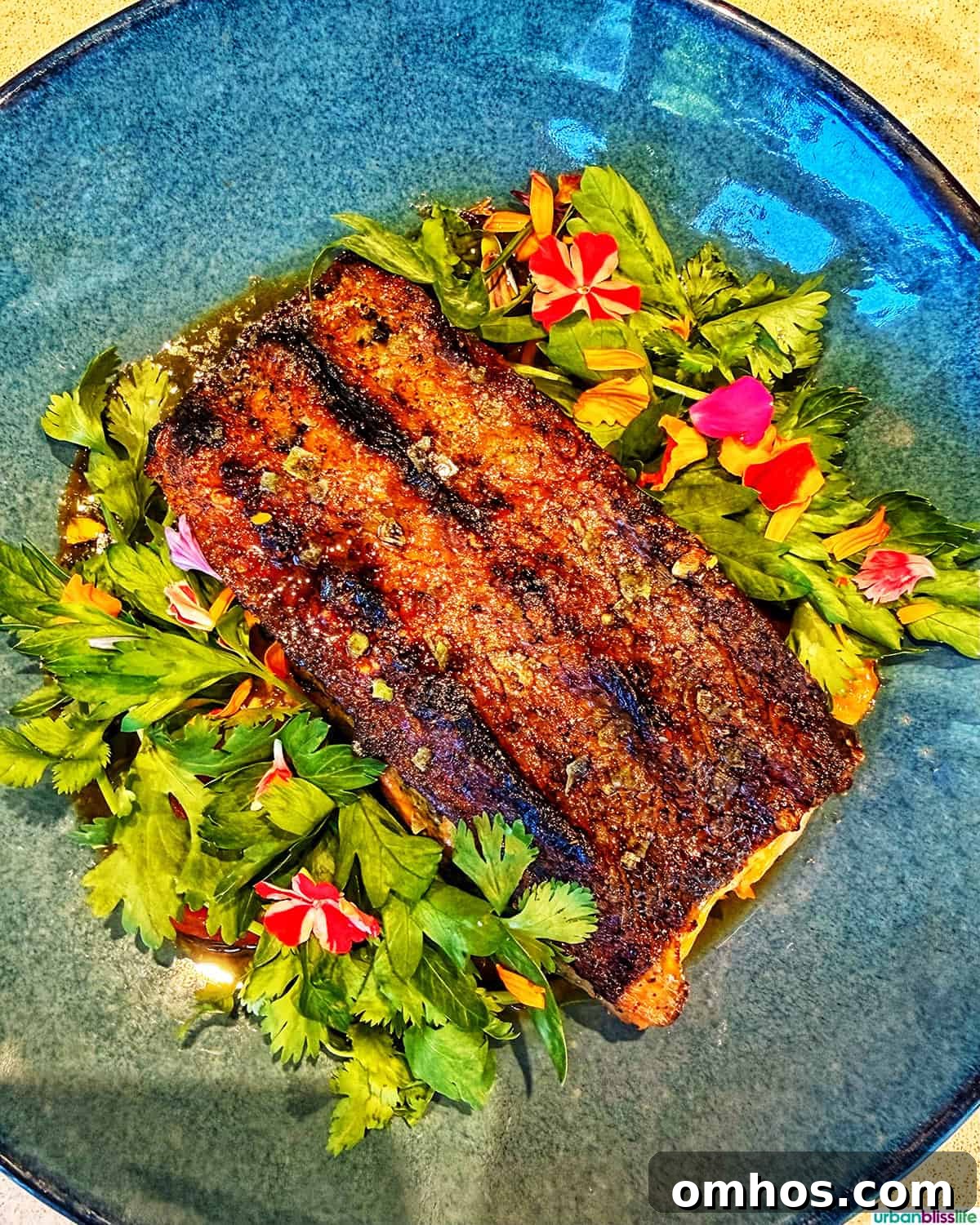 steelhead at Kann restaurant in Portland, Oregon.