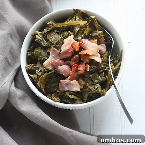 Slow Cooker Collard Greens
