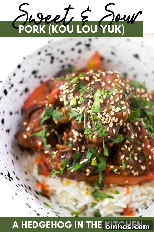 Sweet and Sour Pork Kou Lou Yuk Cover