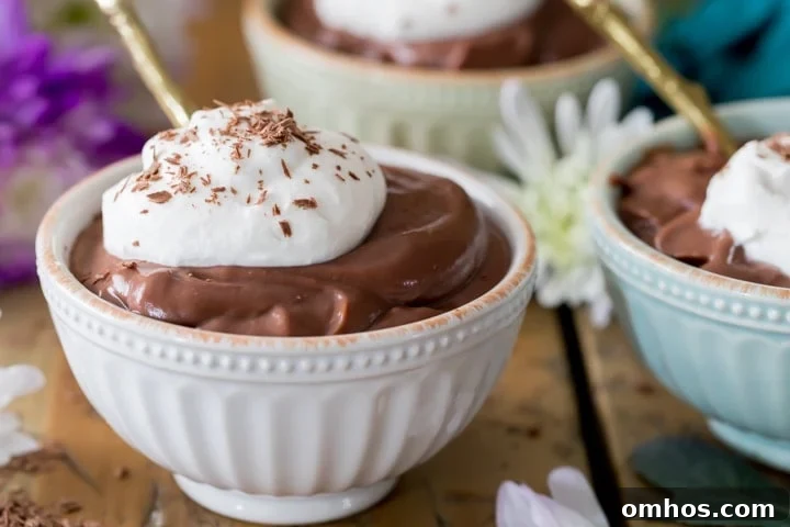 Homemade Chocolate Pudding Recipe
